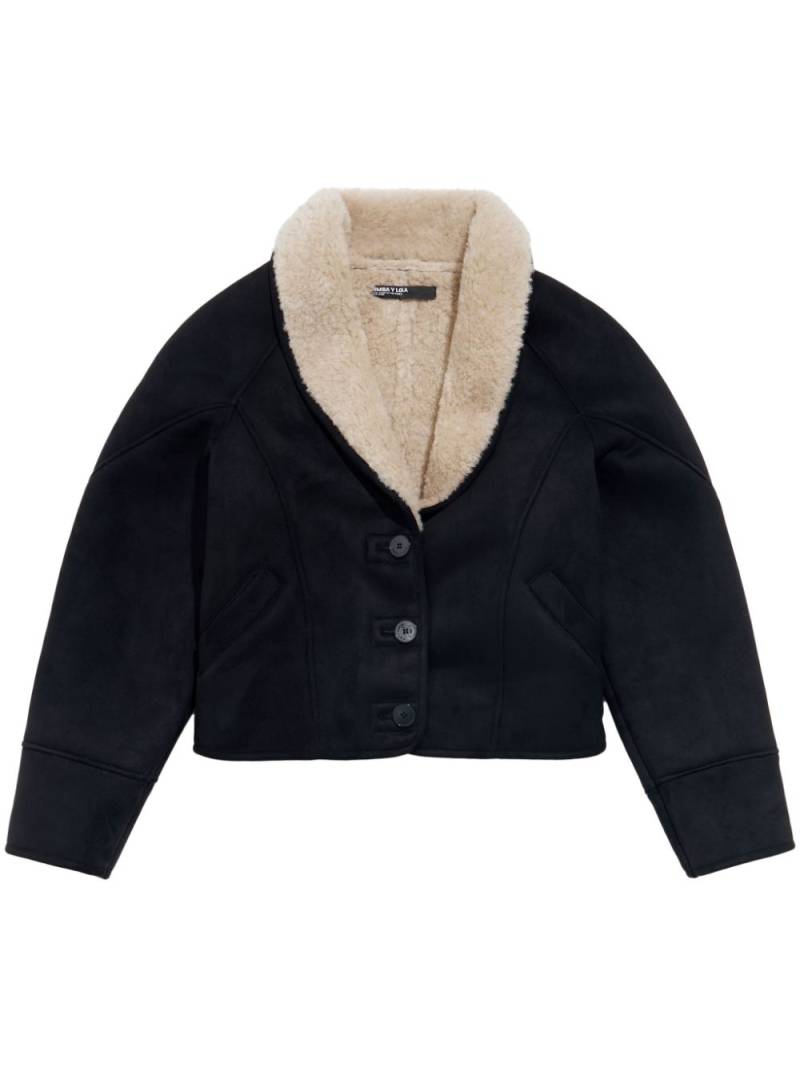 Bimba y Lola cropped jacket - Black von Bimba y Lola