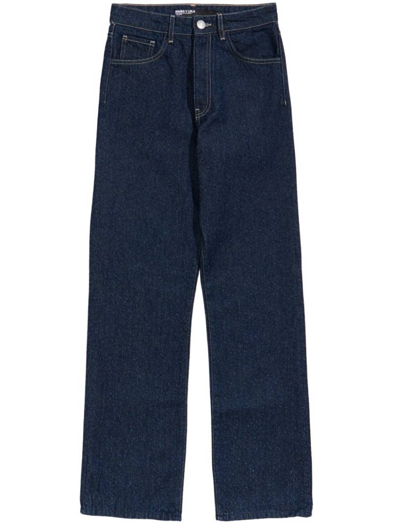 Bimba y Lola cropped straight-leg jeans - Blue von Bimba y Lola