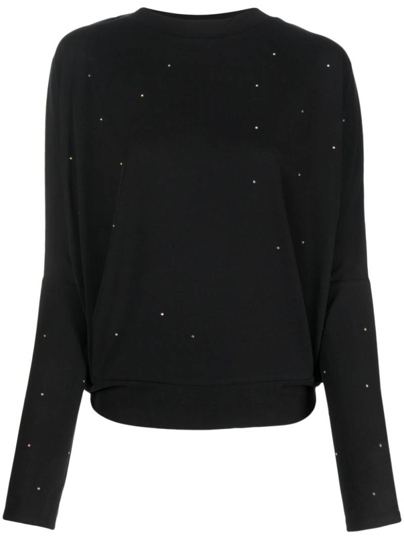 Bimba y Lola crystal-embellished T-shirt - Black von Bimba y Lola