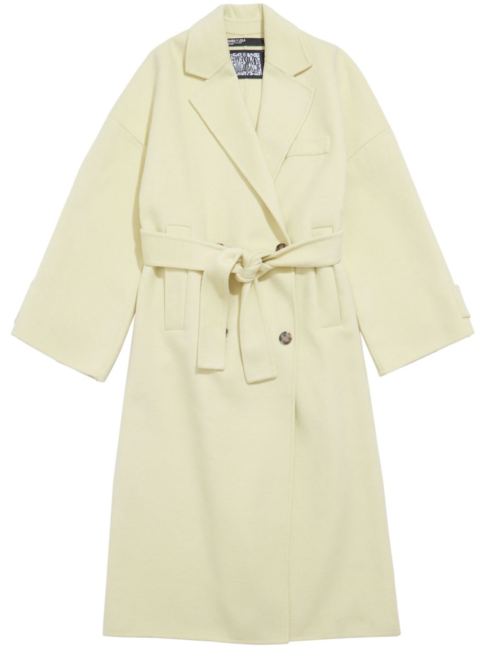 Bimba y Lola double-breasted coat - Green von Bimba y Lola