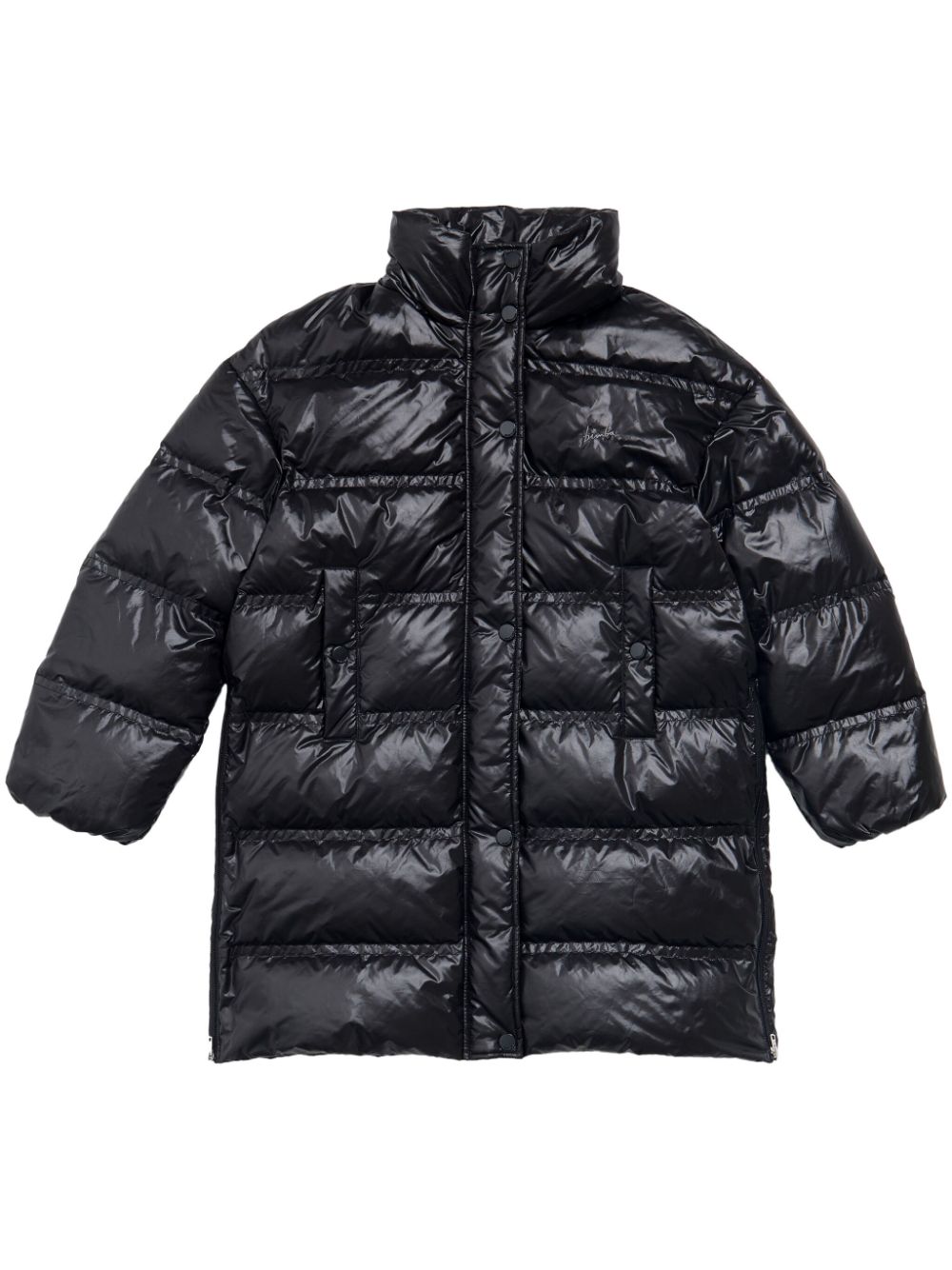 Bimba y Lola funnel-neck padded coat - Black von Bimba y Lola