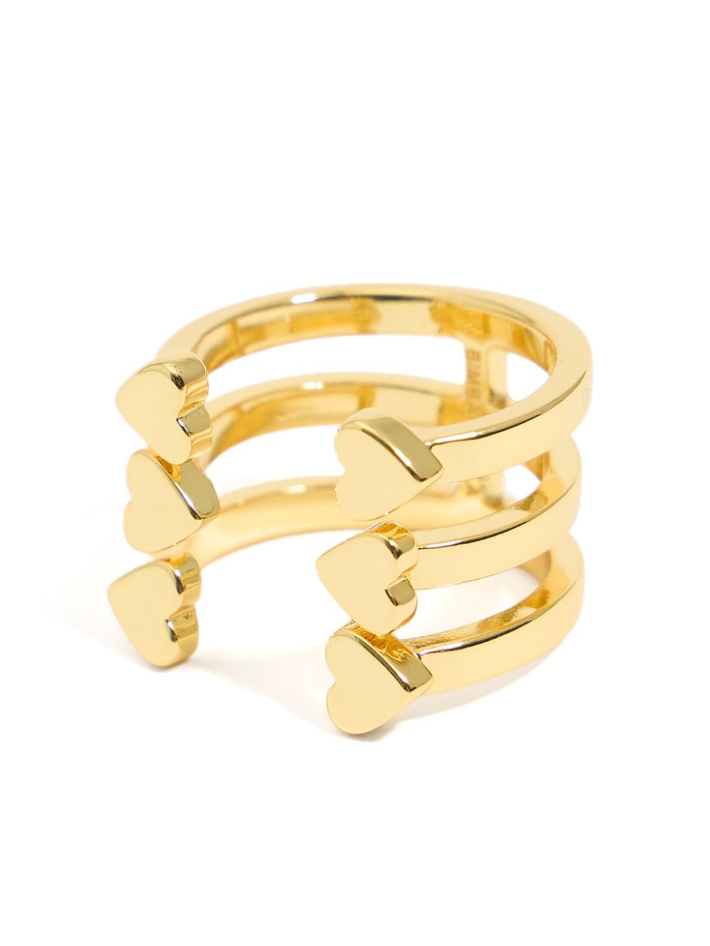 Bimba y Lola heart-motif ring - Gold von Bimba y Lola