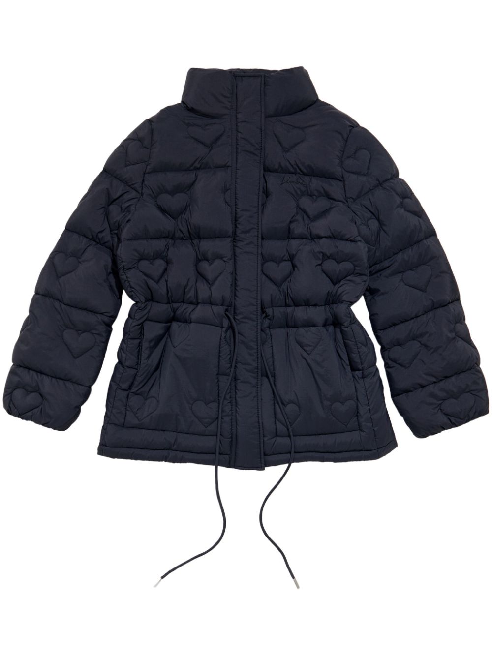 Bimba y Lola heart-stitching down jacket - Black von Bimba y Lola