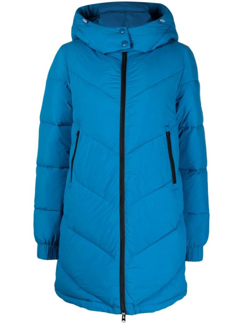 Bimba y Lola hooded parka coat - Blue von Bimba y Lola