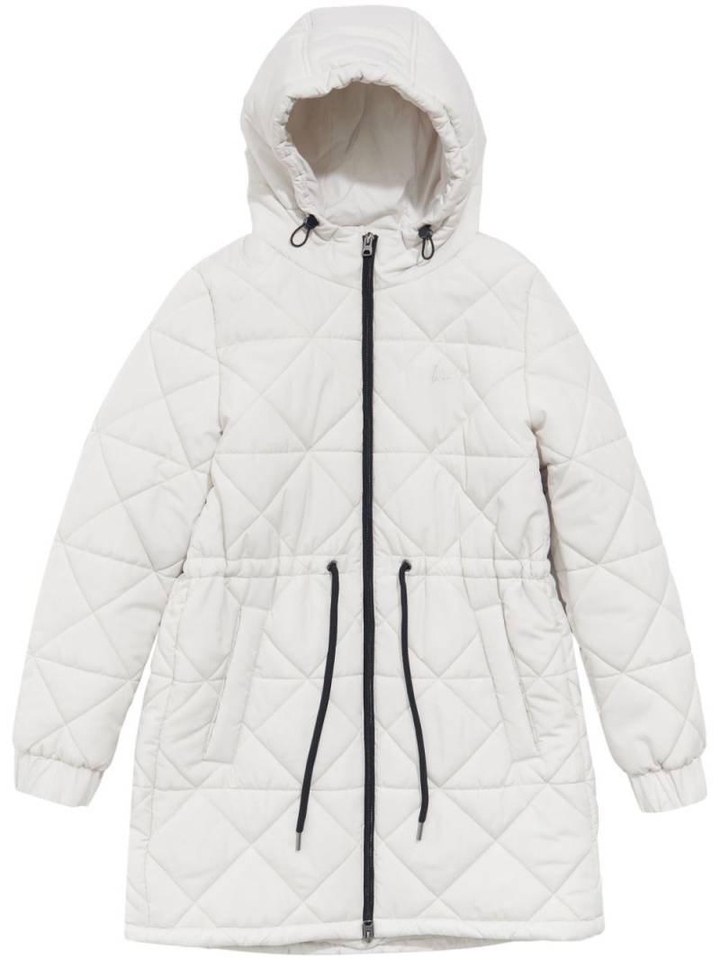 Bimba y Lola hooded puffer coat - Neutrals von Bimba y Lola