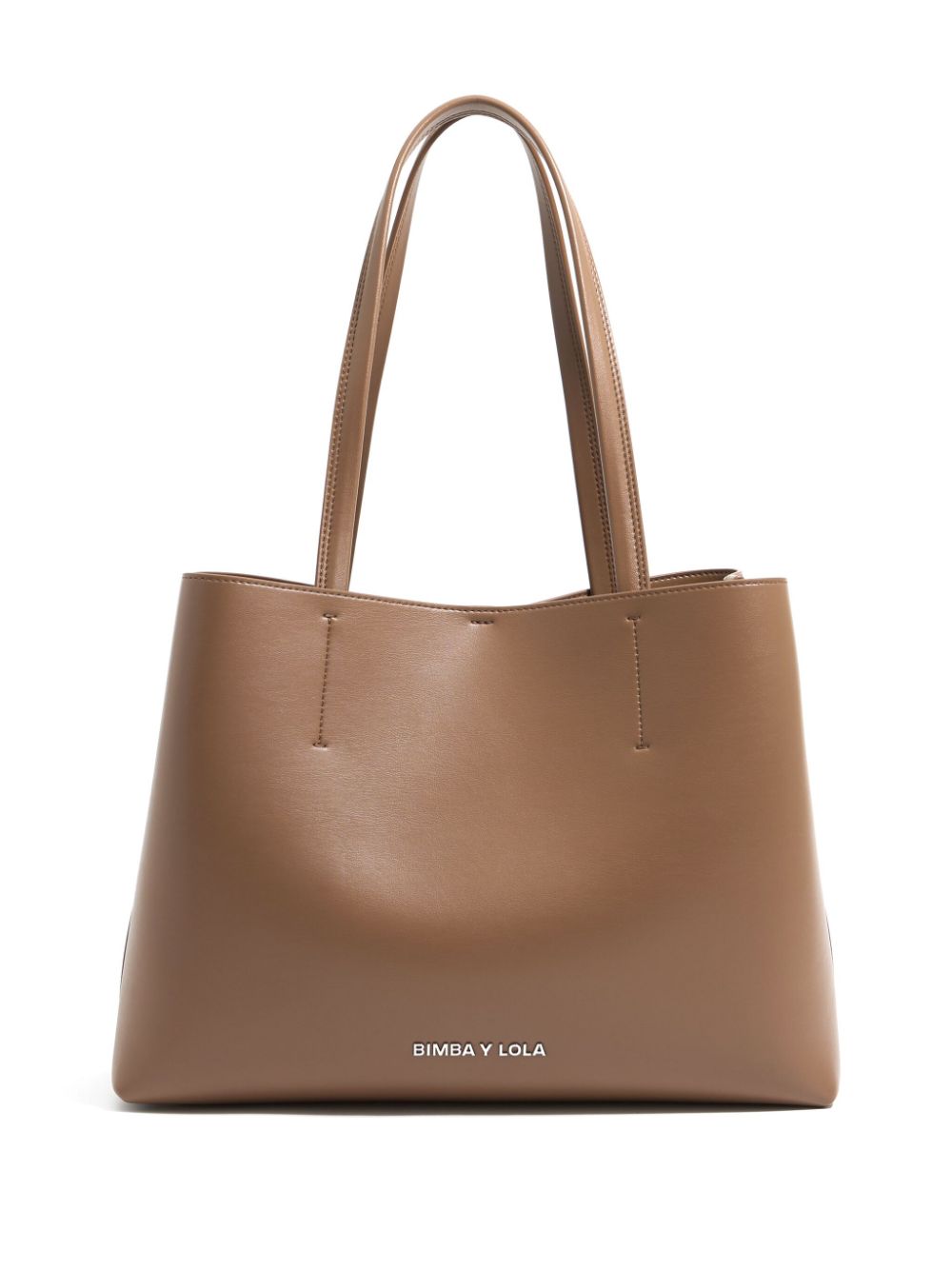 Bimba y Lola large Chihuahua tote bag - Brown von Bimba y Lola