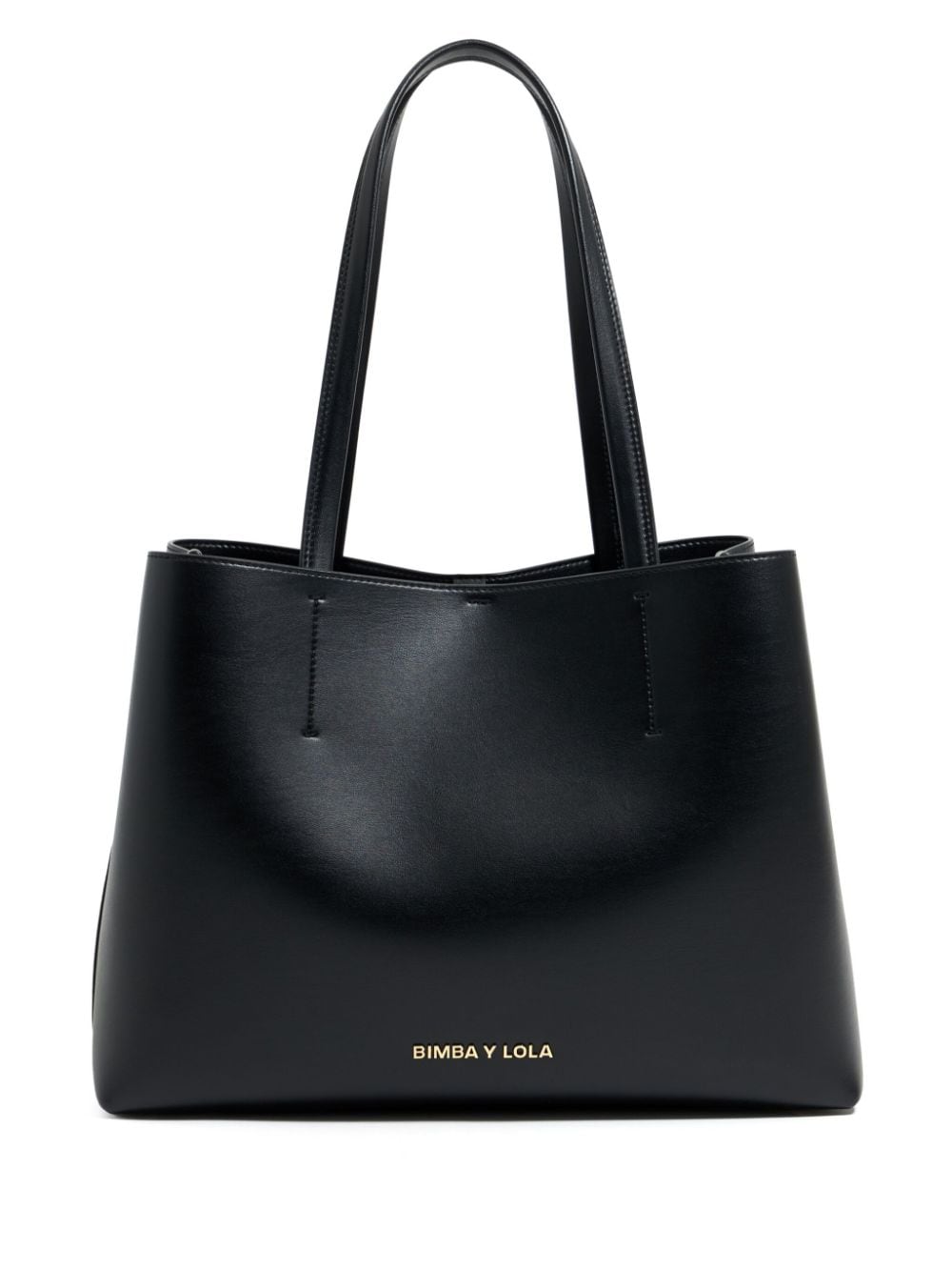 Bimba y Lola large Chihuahua tote bag - Black von Bimba y Lola