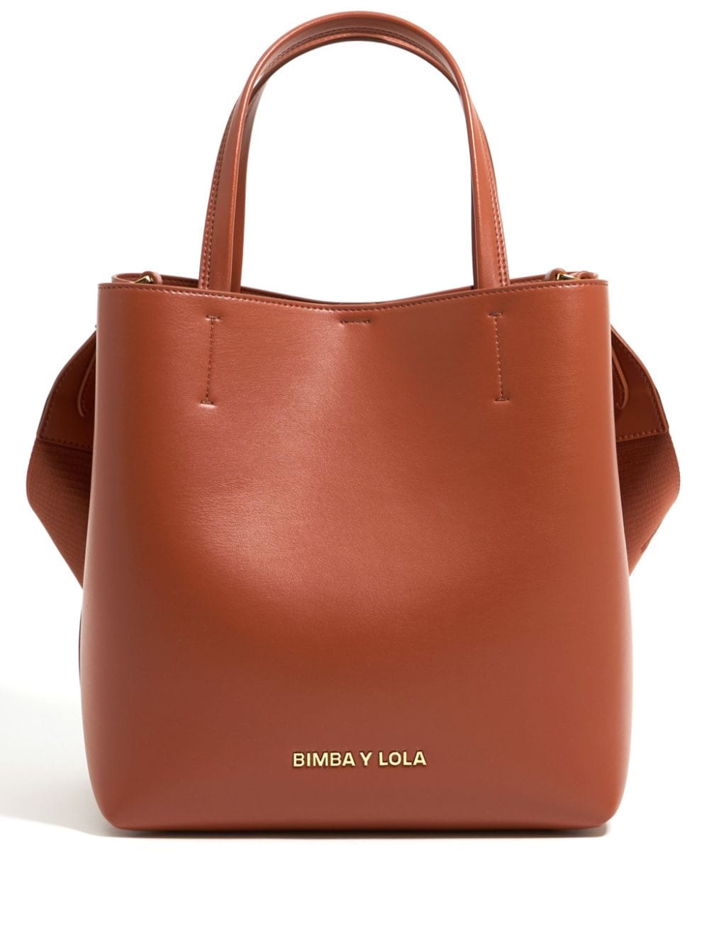 Bimba y Lola large Chihuahua tote bag - Brown von Bimba y Lola