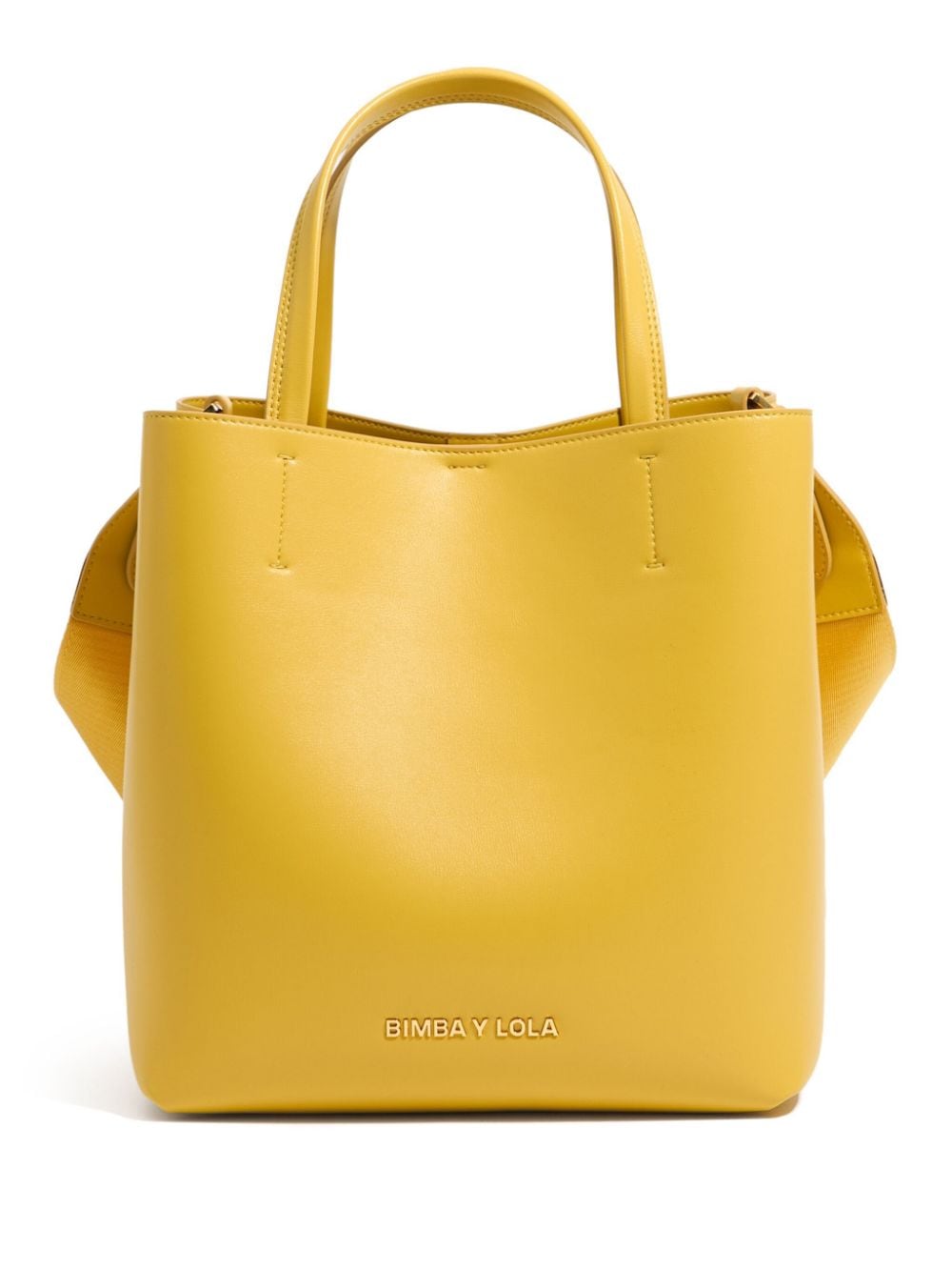 Bimba y Lola large Chihuahua tote bag - Yellow von Bimba y Lola