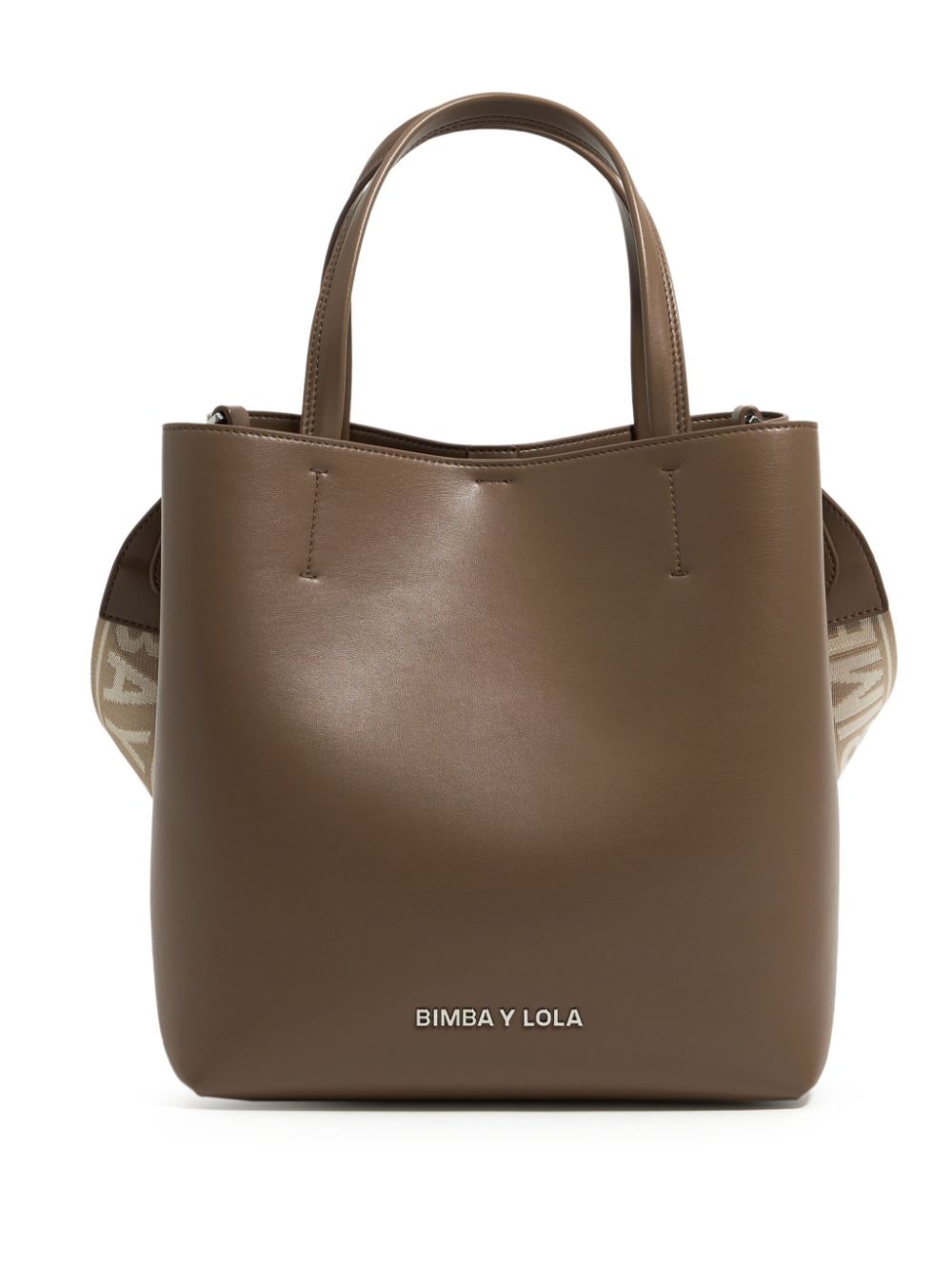 Bimba y Lola large Chihuahua two-way bag - Brown von Bimba y Lola