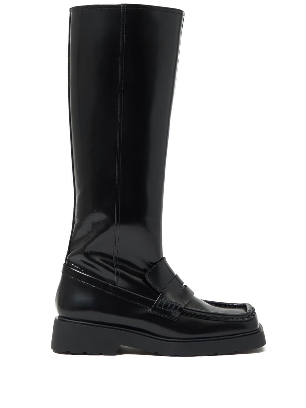 Bimba y Lola x Palomo leather boots - Black von Bimba y Lola