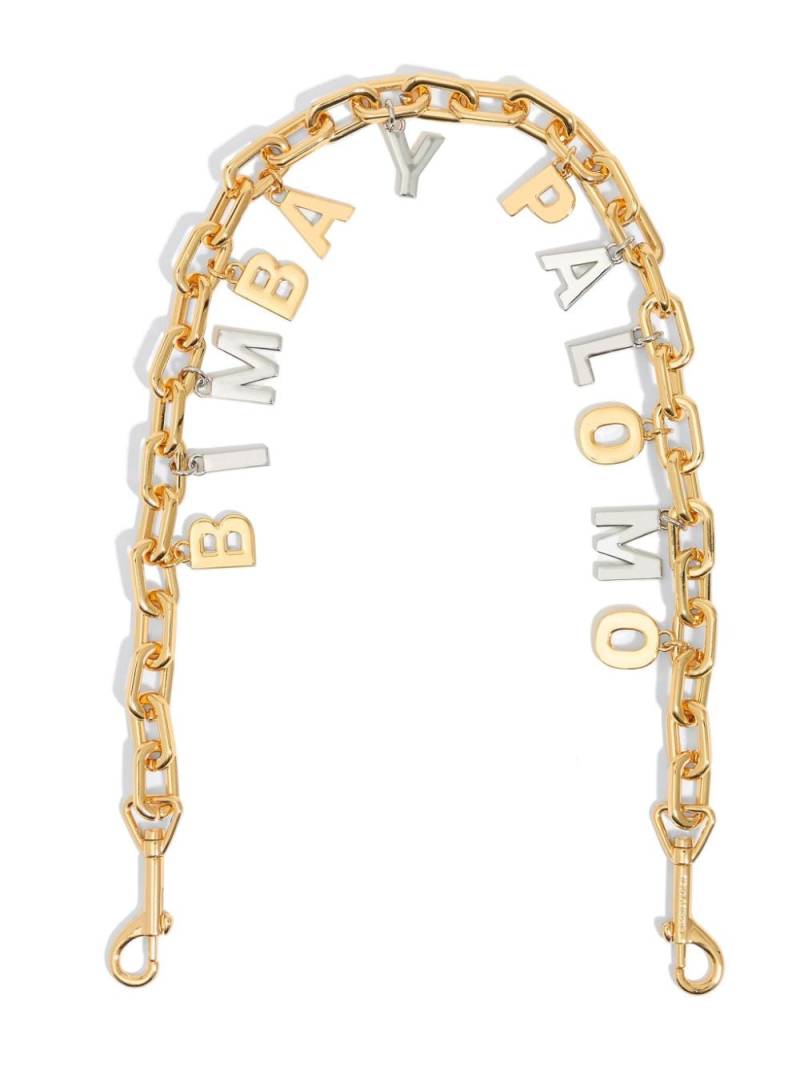 Bimba y Lola logo bag chain - Gold von Bimba y Lola