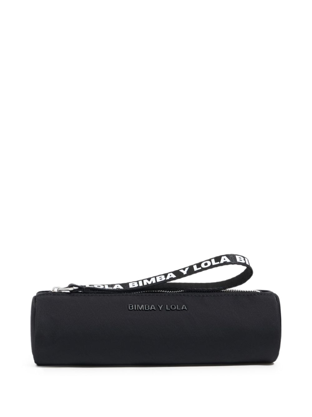 Bimba y Lola logo-lettering makeup bag - Black von Bimba y Lola