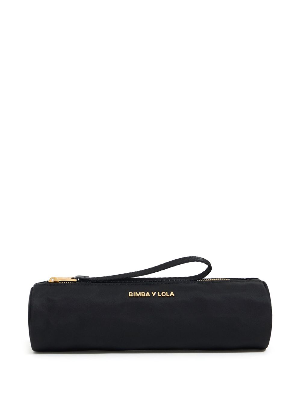 Bimba y Lola logo-lettering makeup bag - Black von Bimba y Lola