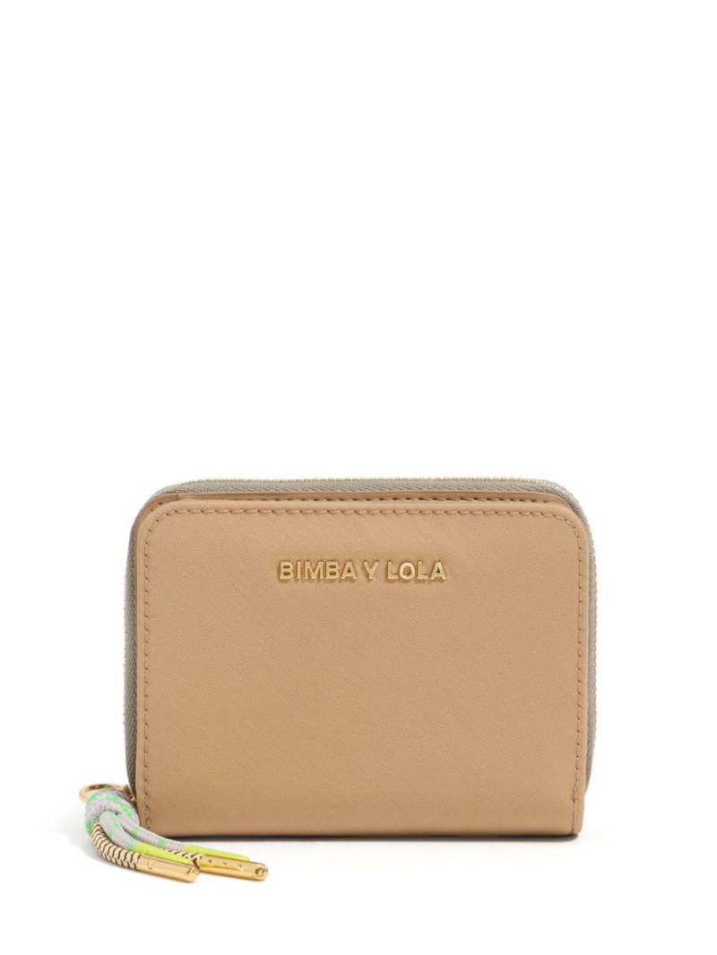 Bimba y Lola logo-lettering wallet - Neutrals von Bimba y Lola