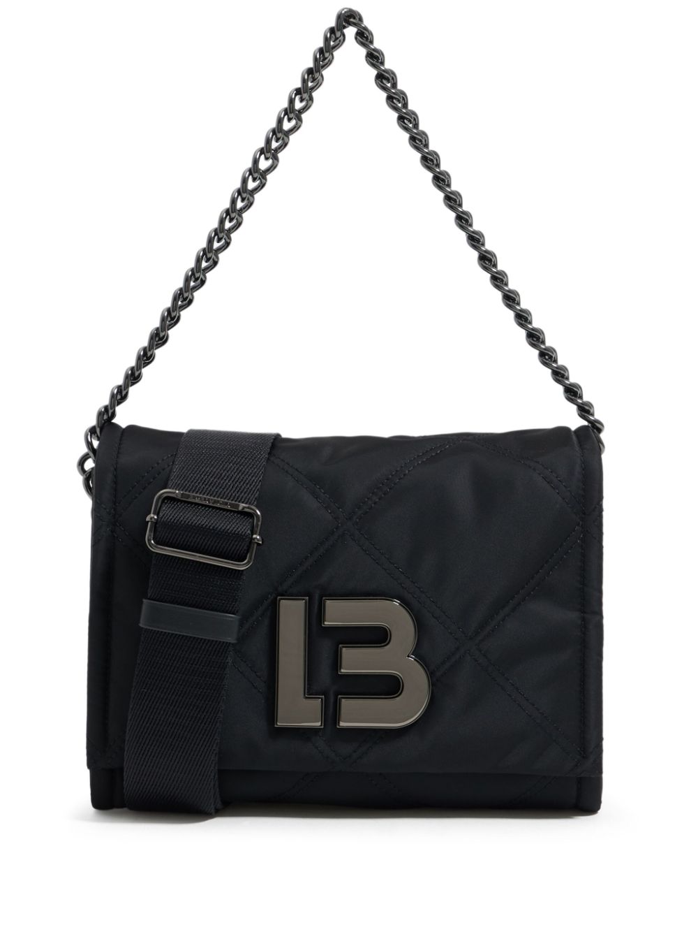 Bimba y Lola medium quilted cross body bag - Black von Bimba y Lola