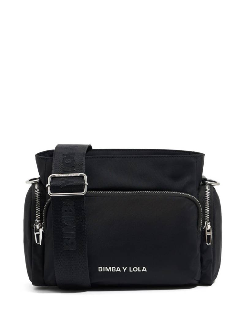 Bimba y Lola medium zip-pocket bag - Black von Bimba y Lola