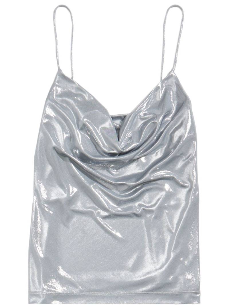 Bimba y Lola metallic-finish top - Grey von Bimba y Lola