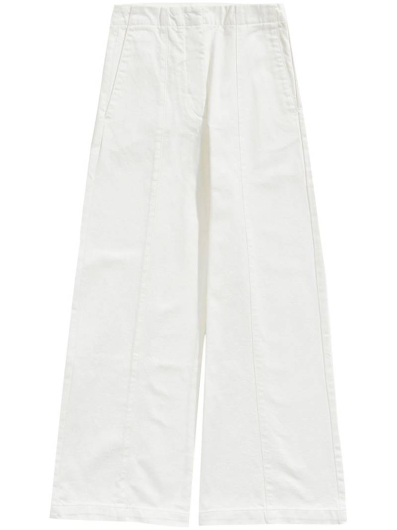 Bimba y Lola mid-rise wide-leg jeans - White von Bimba y Lola