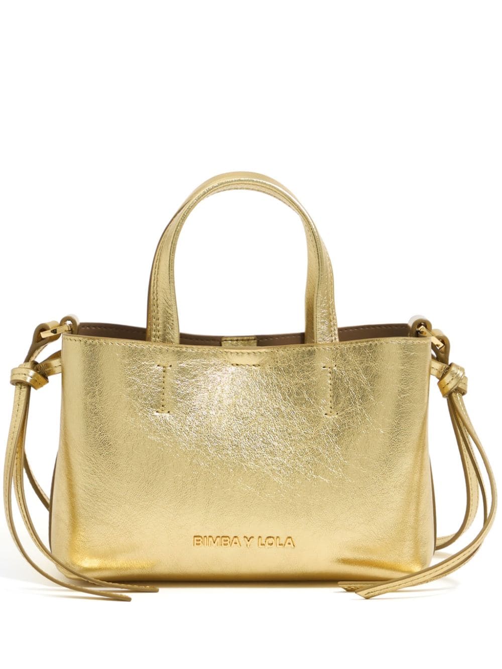 Bimba y Lola mini Chihuahua crossbody bag - Gold von Bimba y Lola