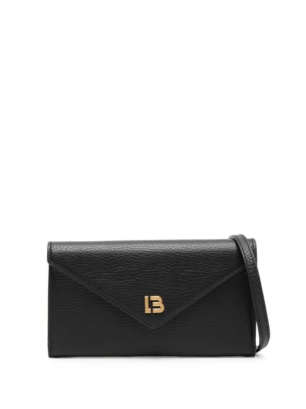 Bimba y Lola mini leather crossbody bag - Black von Bimba y Lola