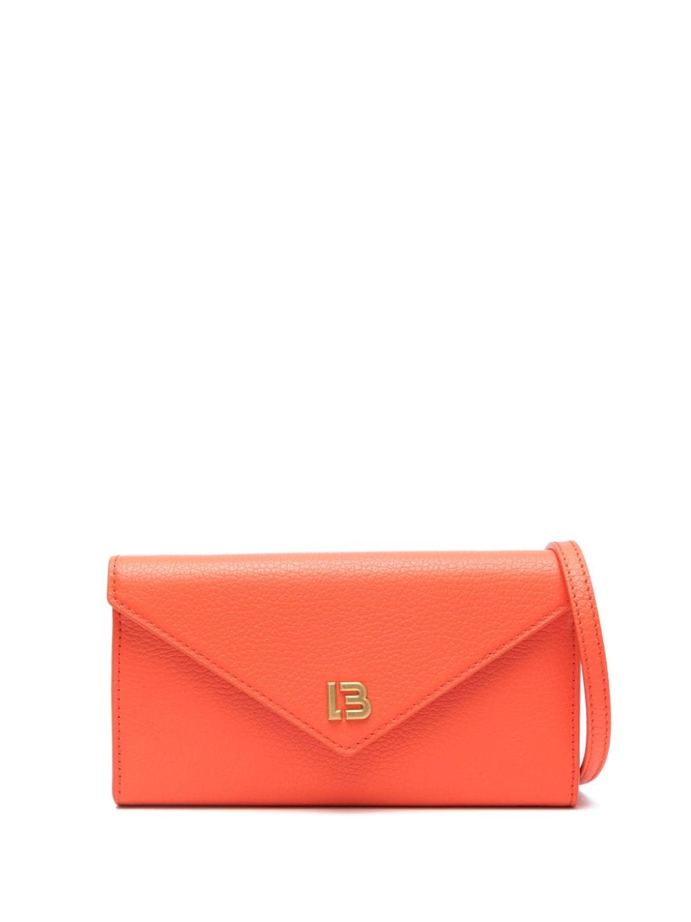 Bimba y Lola monogram-plaque leather cross body bag - Orange von Bimba y Lola