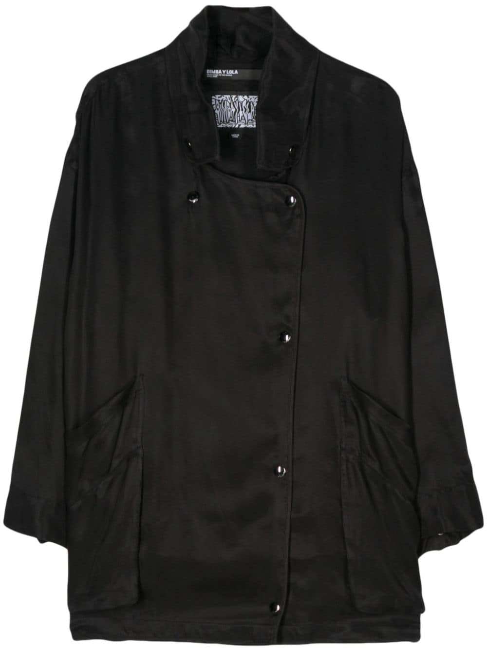 Bimba y Lola notched-collar jacket - Black von Bimba y Lola