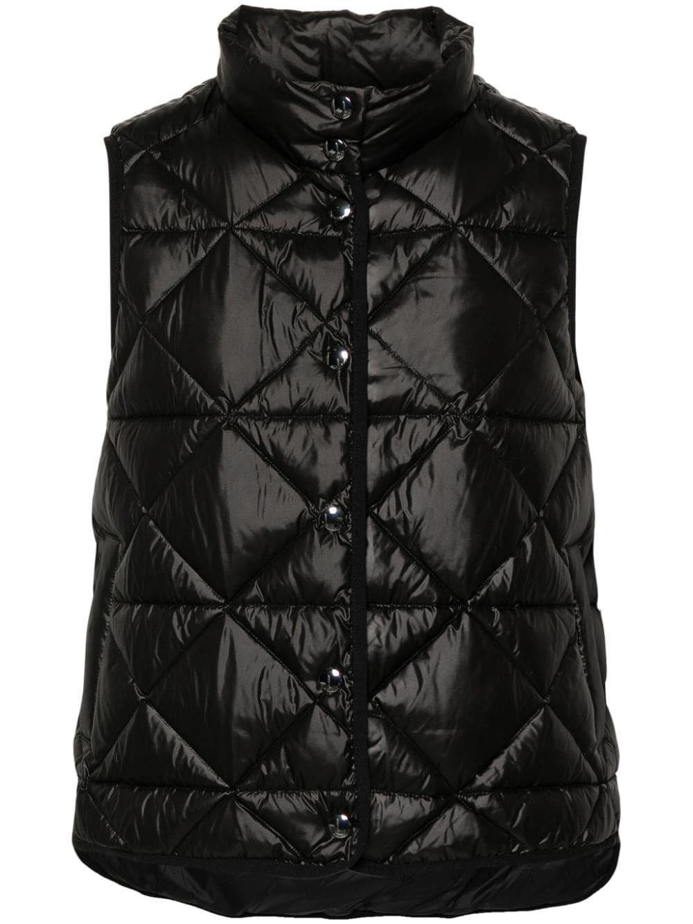 Bimba y Lola quilted down gilet - Black von Bimba y Lola