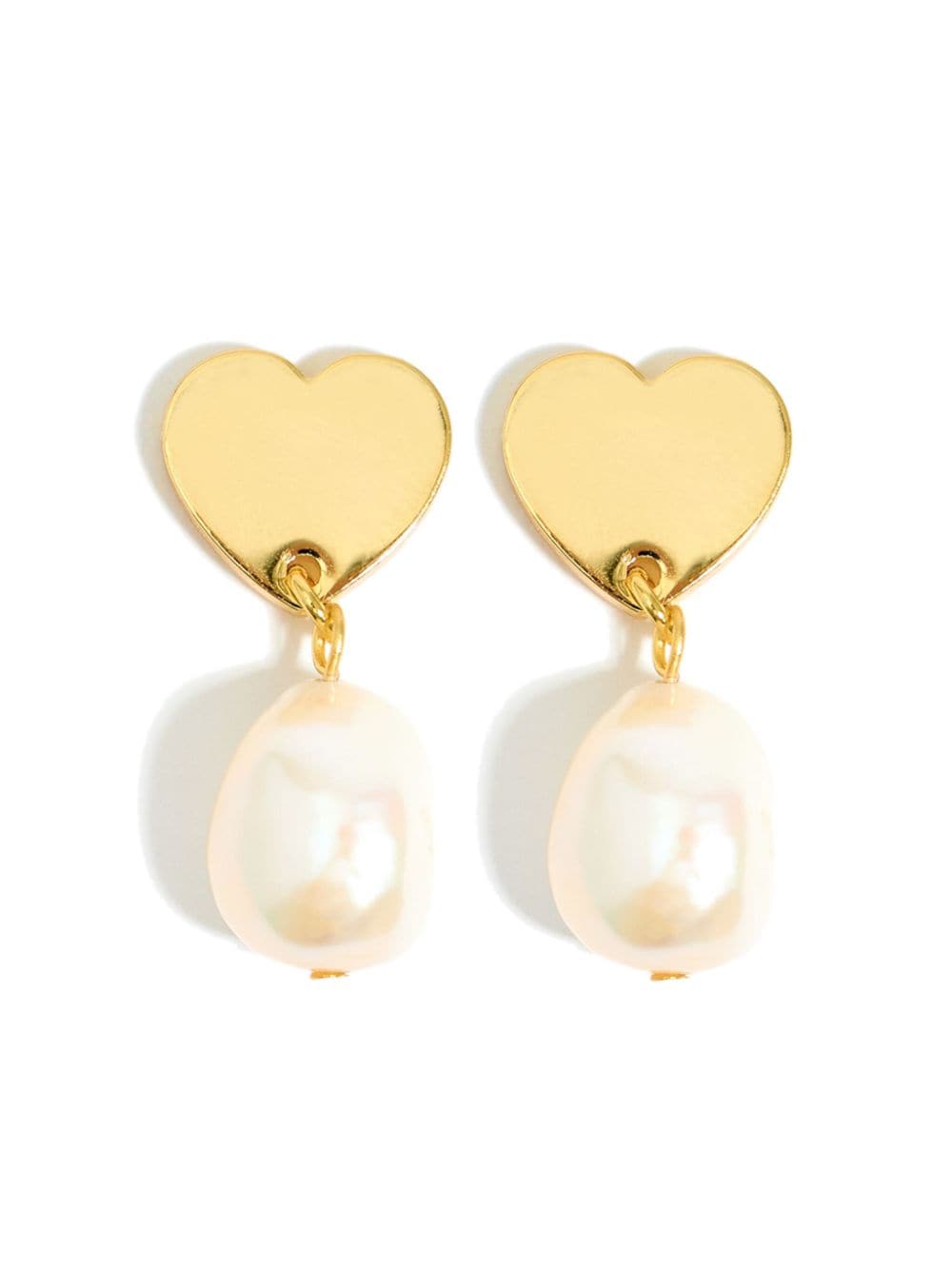 Bimba y Lola pearl-pendant earrings - Gold von Bimba y Lola