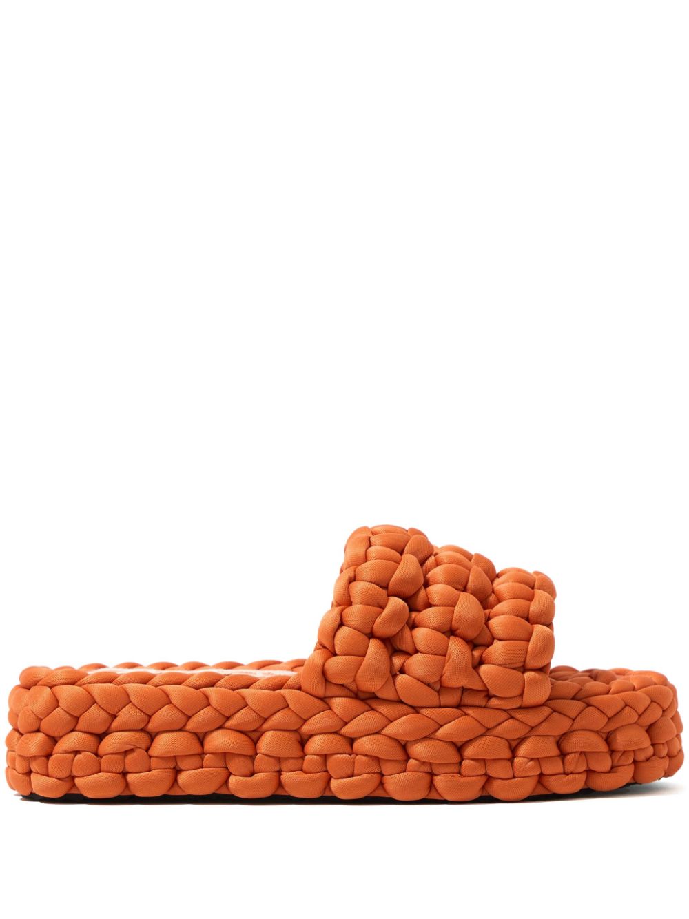 Bimba y Lola plaited flat sandals - Orange von Bimba y Lola