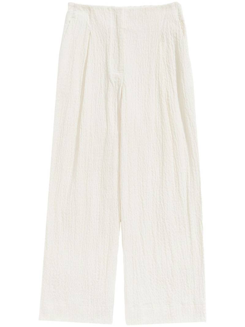 Bimba y Lola pleated tapered trousers - Neutrals von Bimba y Lola