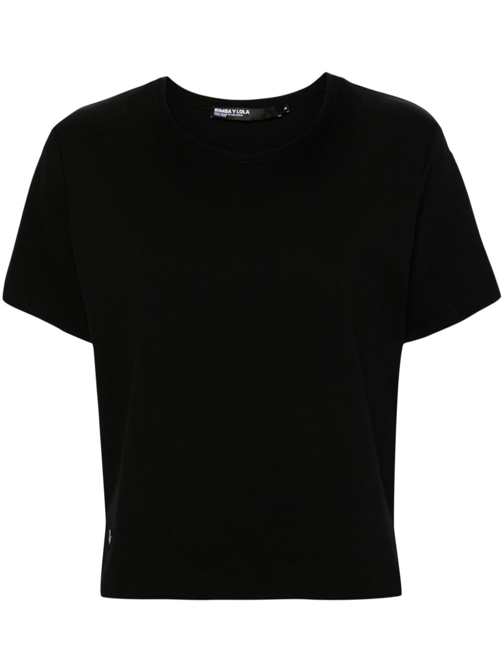 Bimba y Lola raised-seam short-sleeve T-shirt - Black von Bimba y Lola