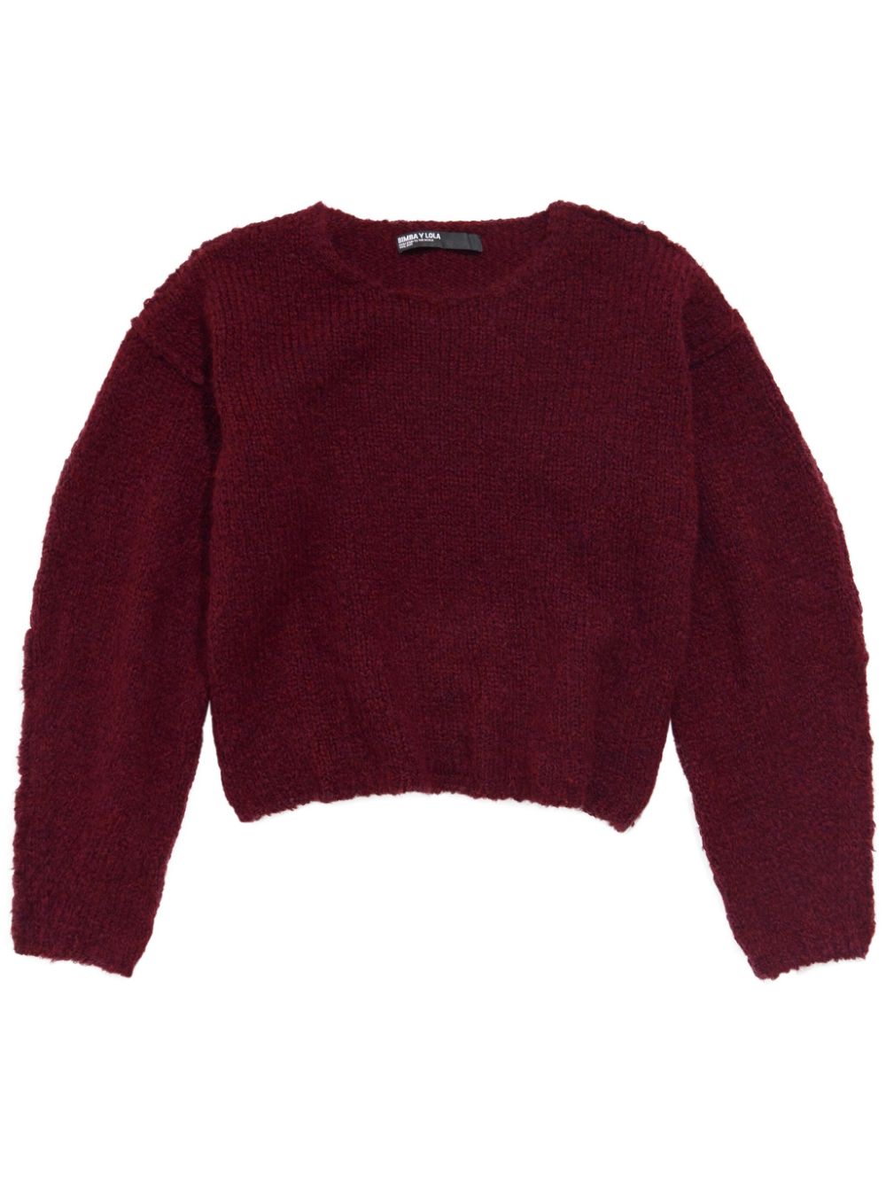 Bimba y Lola seam-detail sweater - Red von Bimba y Lola