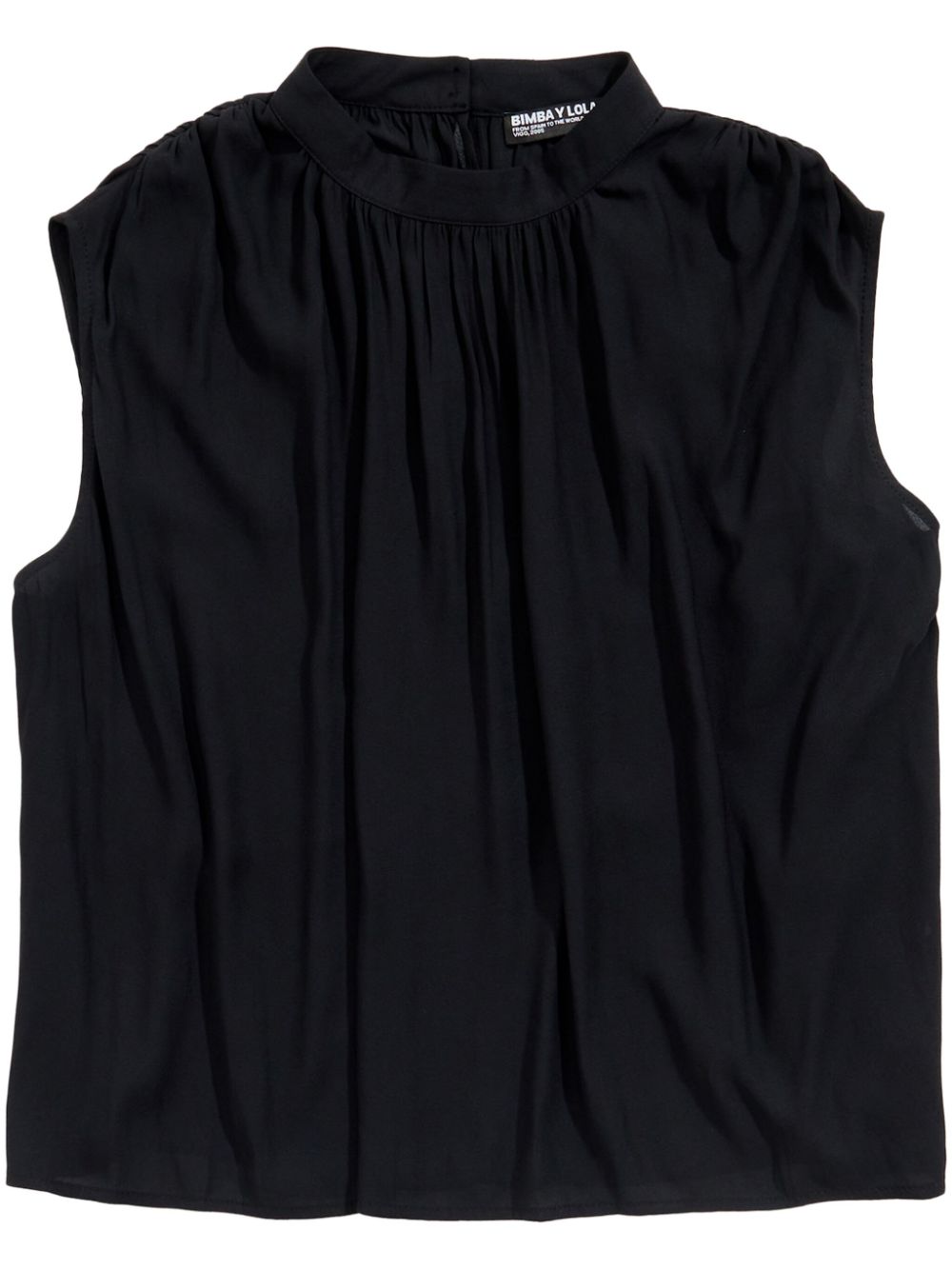 Bimba y Lola sleeveless blouse - Black von Bimba y Lola