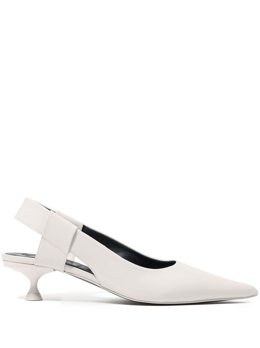 Bimba y Lola slingback leather pumps - Neutrals von Bimba y Lola