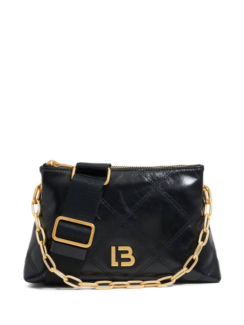 Bimba y Lola small Trapezium leather crossbody bag - Black von Bimba y Lola