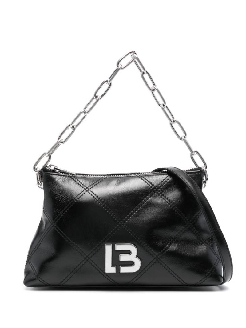 Bimba y Lola small Trapezium leather crossbody bag - Black von Bimba y Lola