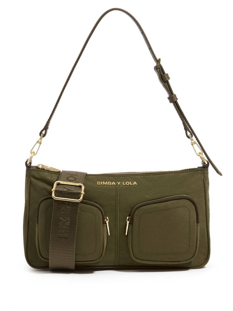 Bimba y Lola small zip-pocket crossbody bag - Green von Bimba y Lola