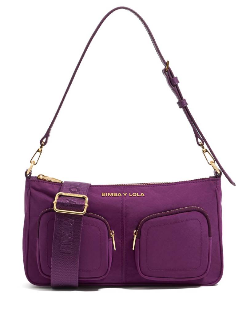 Bimba y Lola small zip-pocket crossbody bag - Purple von Bimba y Lola