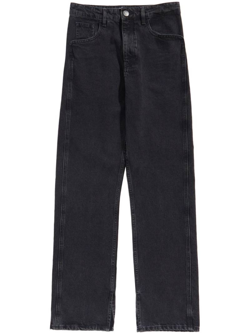 Bimba y Lola washed slim-cut jeans - Black von Bimba y Lola