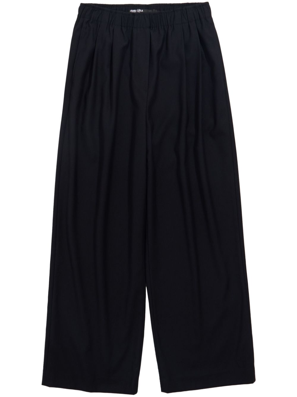 Bimba y Lola wool-blend track pants - Black von Bimba y Lola