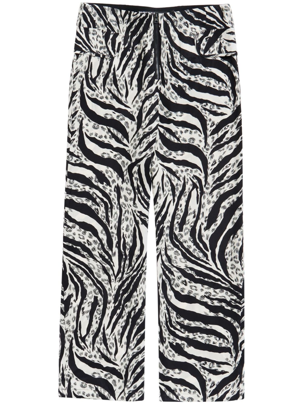 Bimba y Lola zebra-print trousers - Black von Bimba y Lola