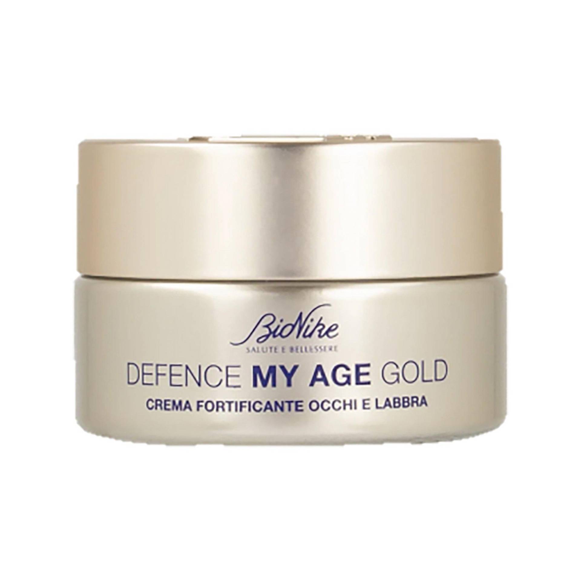 Defence My Age Gold Stärkende Augen- Und Lippencreme Damen  15ml von BioNike