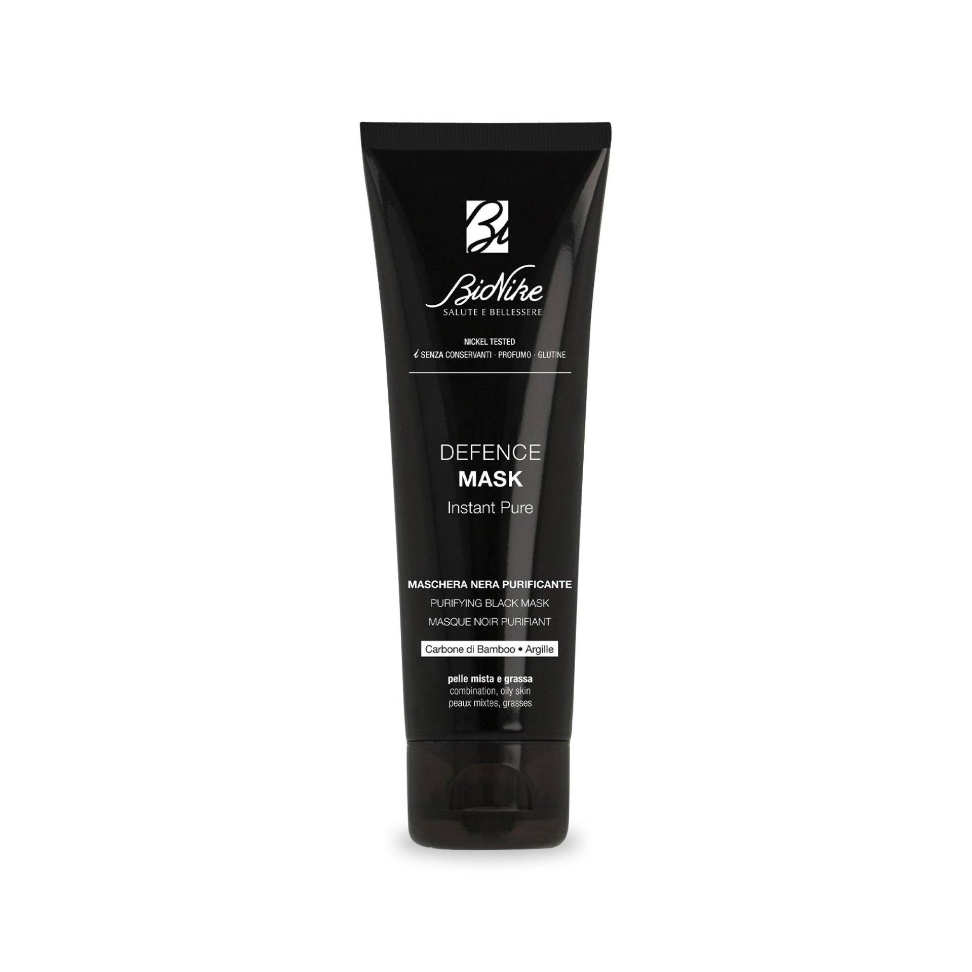 Defence Mask Instant Pure - Reinigende Schwarze Maske Damen  75ml von BioNike