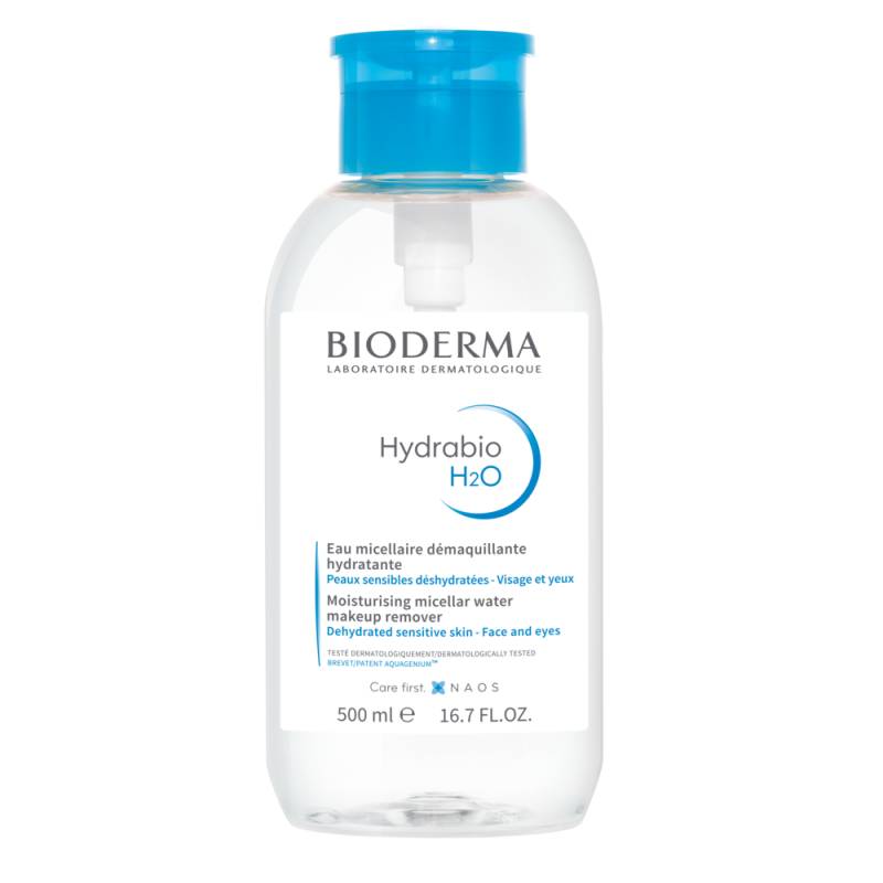 HYDRABIO - H2o Feuchtigkeitsspendendes Mizellenwasser Pumpe von Bioderma