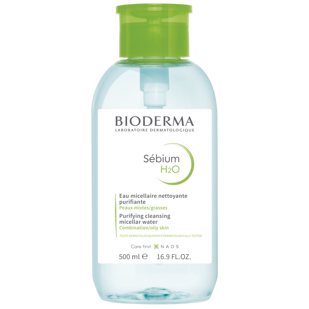 SEBIUM - H2o Mizellenwasser Für Fettige Haut Pumpe von Bioderma