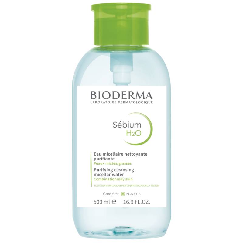 SEBIUM - H2o Mizellenwasser Für Fettige Haut Pumpe von Bioderma