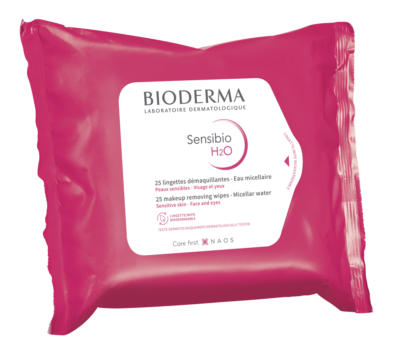 SENSIBIO - H2o Feuchttücher Mizellentücher von Bioderma