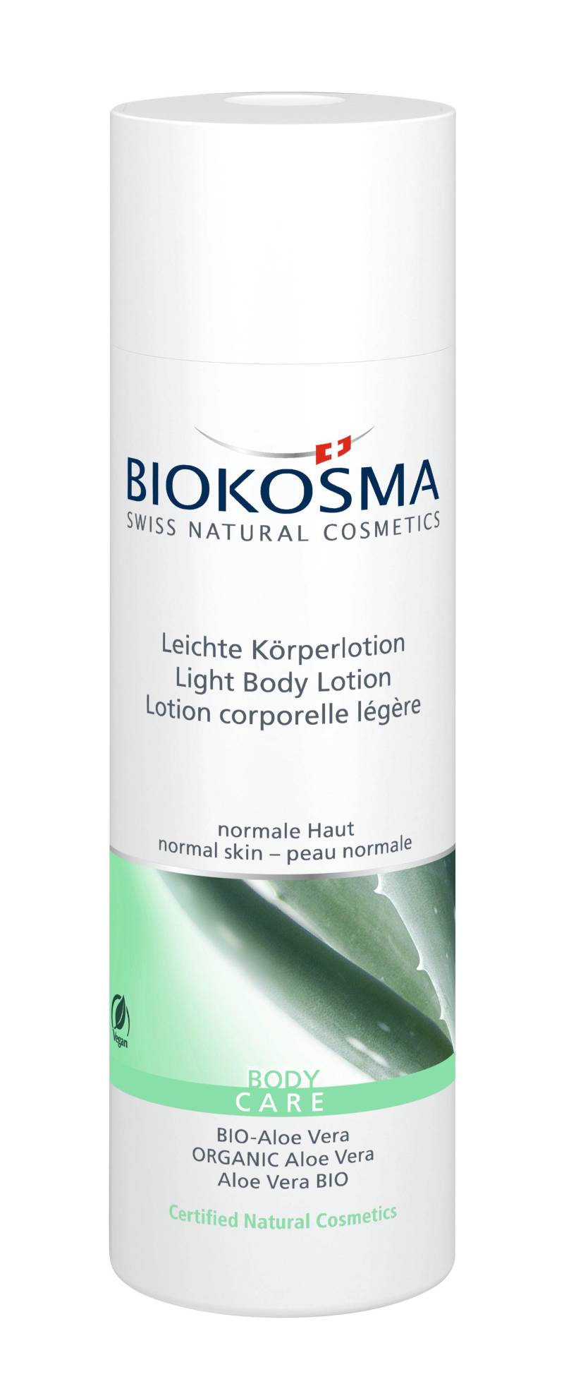 Leichte Körperlotion Bio-aloe Vera Damen Weiss  200ml von BIOKOSMA