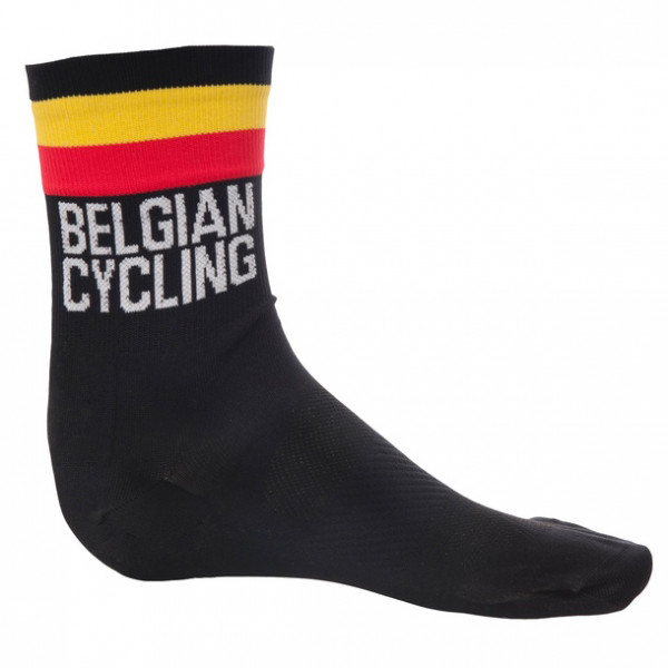 Bioracer - Belgium Sock - Velosocken Gr 45-47 - XL schwarz von Bioracer